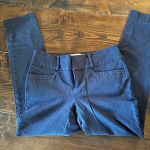 Banana Republic Women's Dark Blue Skinny Trouser